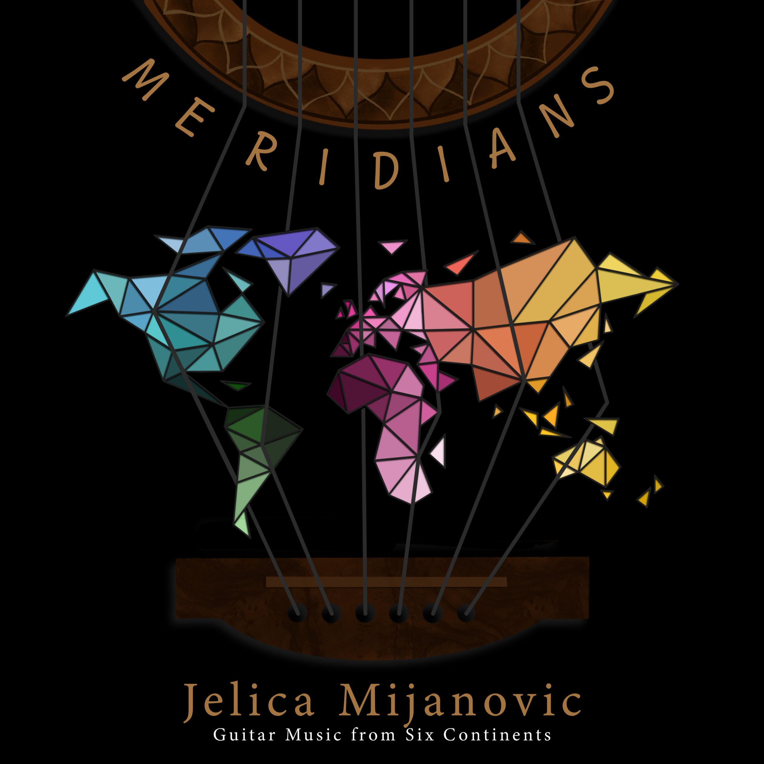 Album “Meridians” by Jelica Mijanovic